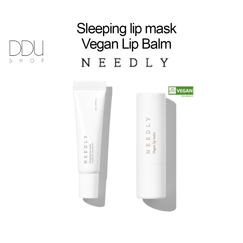 NEEDLY / Sleeping lip mask 10ml, Vegan Lip Balm 3.8g | Shopee Singapore