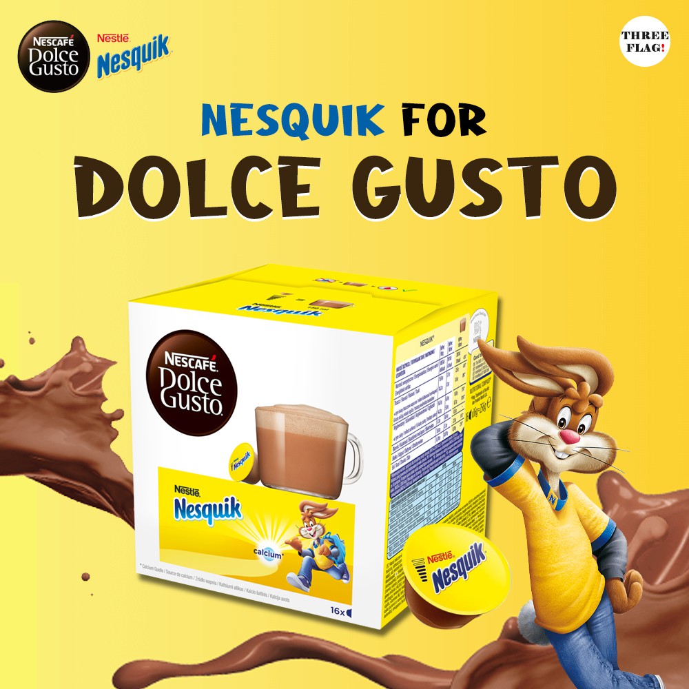 Nescafe Dolce g capsules NESQUIK