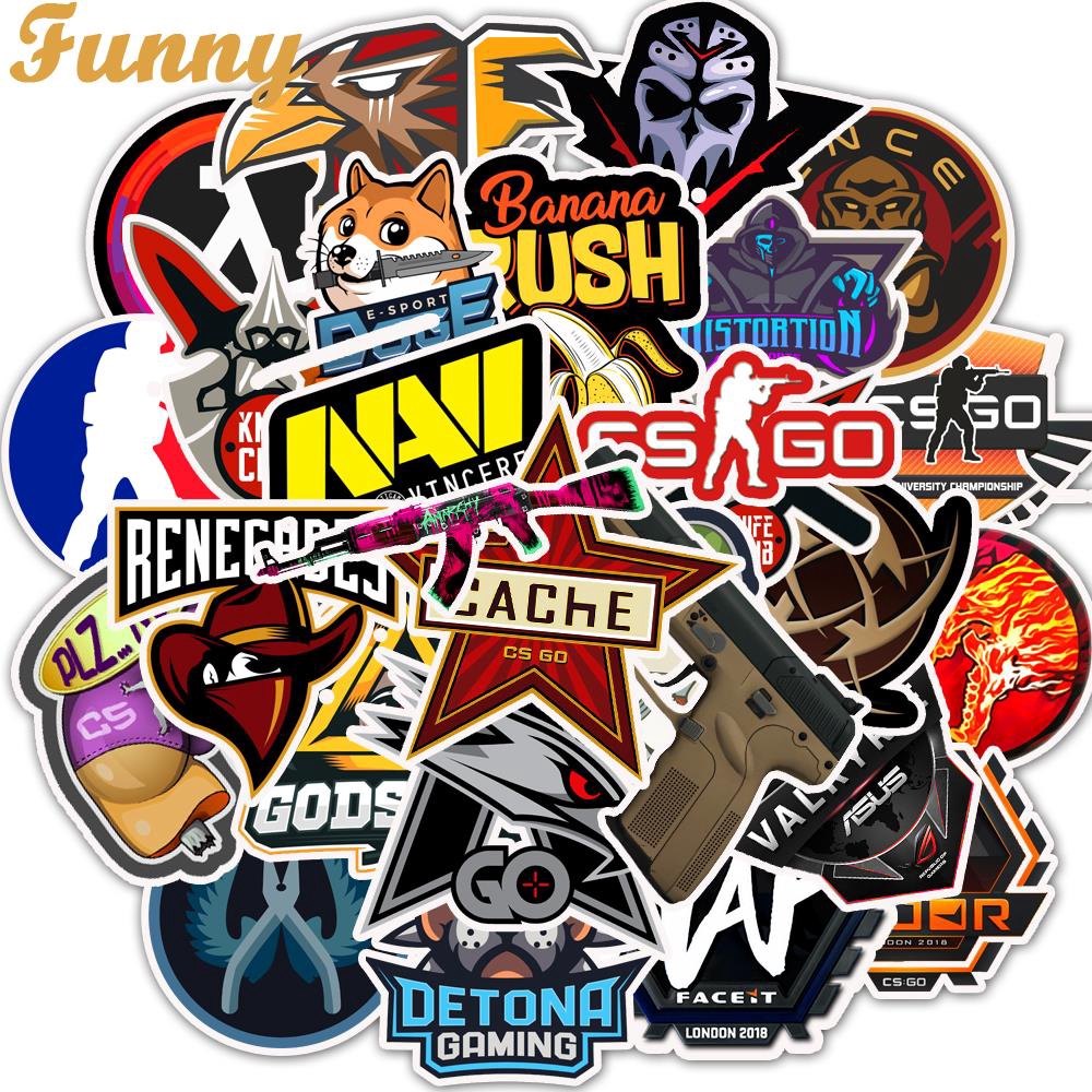 50 PCS Lot CS GO Stickers Motorcycle Anime Game Sticker For Boys Laptop  Funny Graffiti Stickers Mix Decals Waterproof Pegatinas | Shopee Singapore