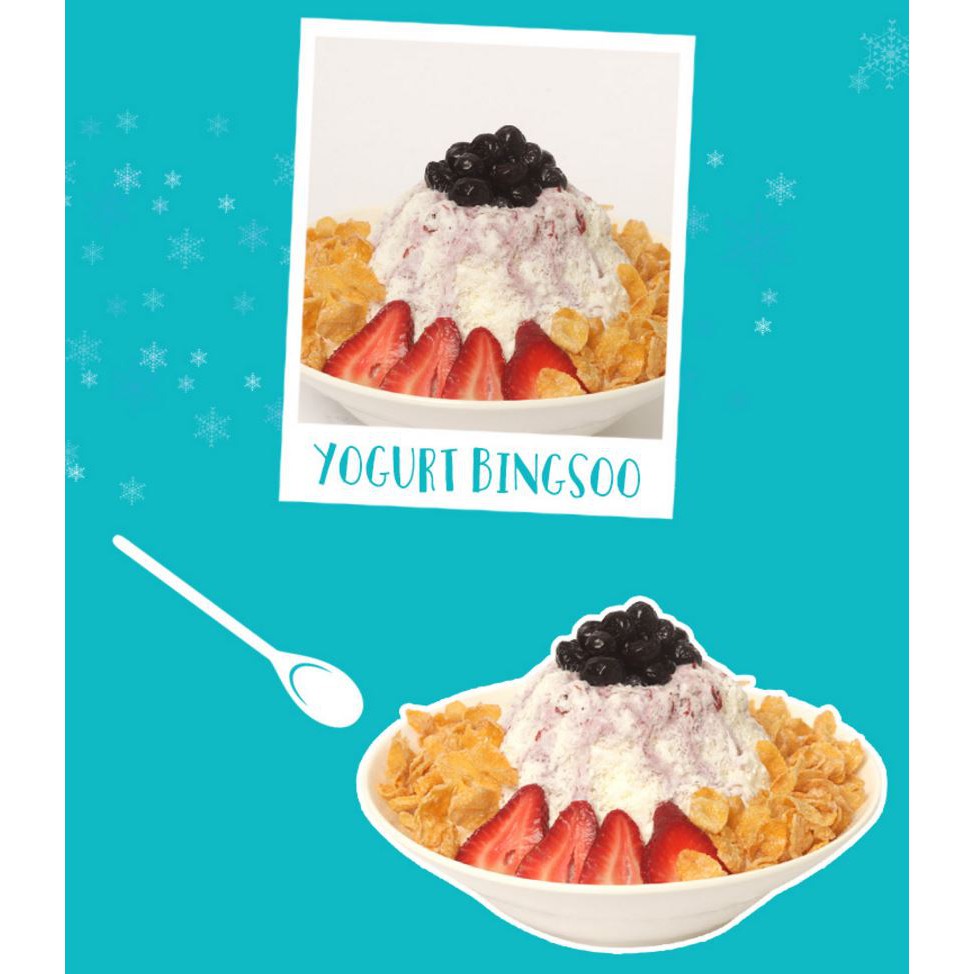 ICE LAB CAFE Yogurt Bingsu [Available at Orchard & Bugis] Shopee