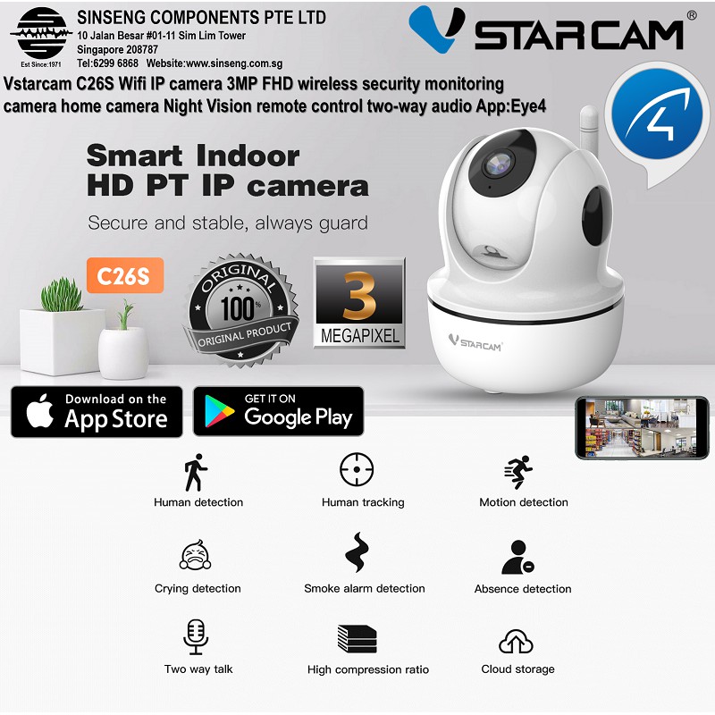 Eye4 ip hot sale camera