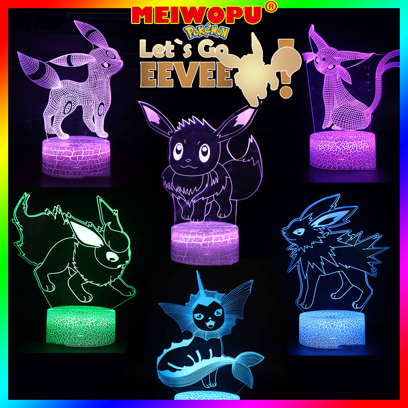 3d eevee lamp  Pokemon Faction