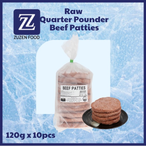 Quarter Pounder Beef Patties Raw Shopee Singapore