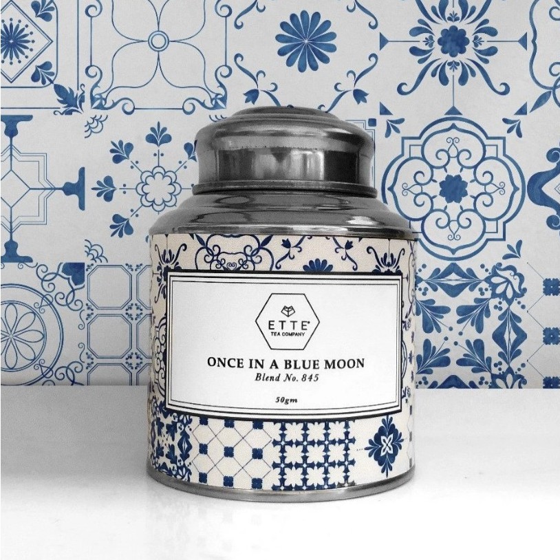 [ETTE TEA COMPANY] Once In A Blue Moon , Black Tea Loose Leaf | 50g ...