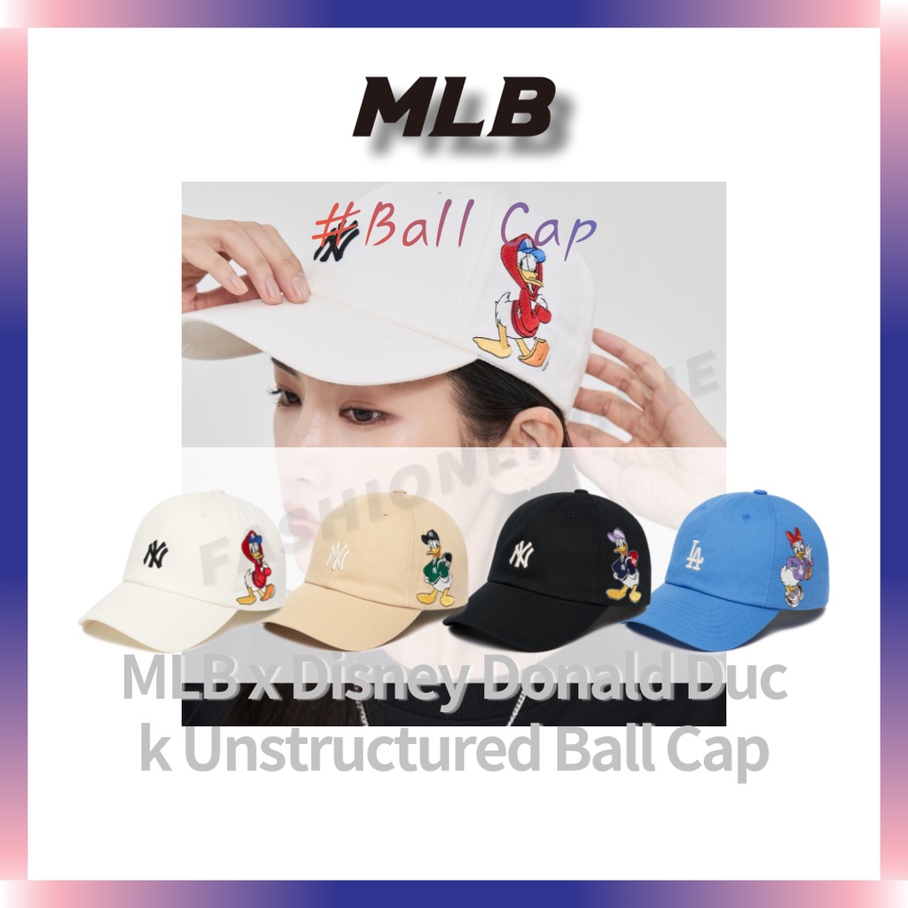 MLB Korea x Disney NY Yankees Donald Duck Cap White (Slide 2) MLB Korea x  Disney NY Yankees Donald Duck Cap Black (Slide 4) MLB Korea…