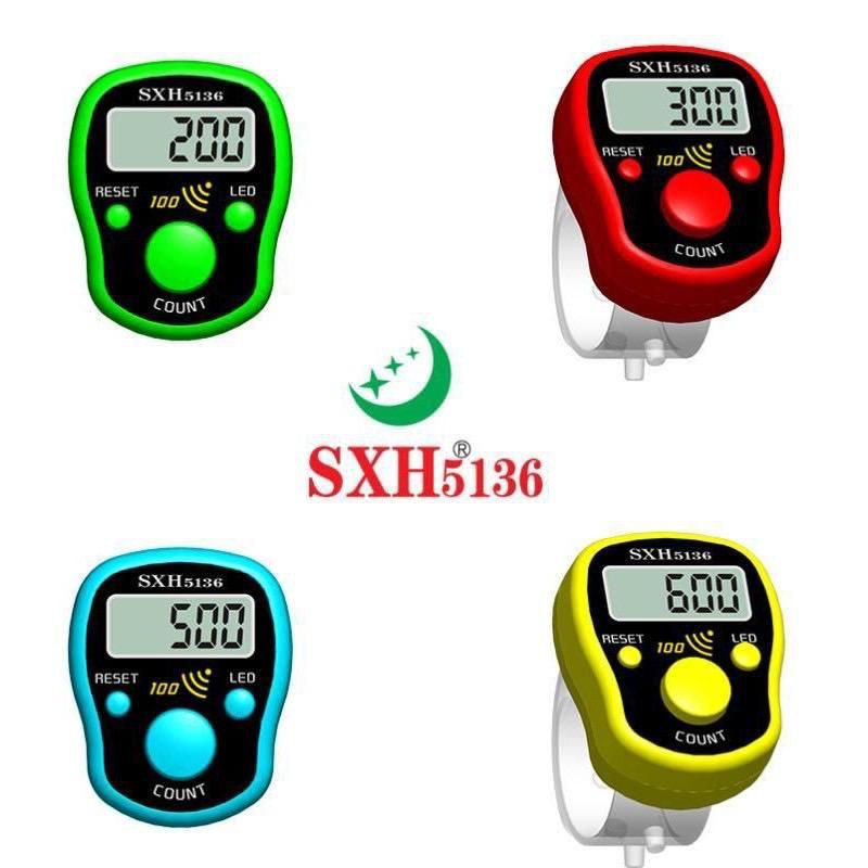 Tasbih Digital Finger Counter LED With Beep Function Every 100 / TASBIH ...