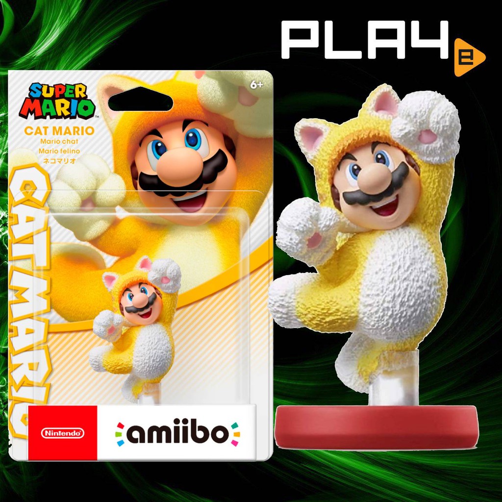 Amiibo Super Mario Cat Mario Shopee Singapore