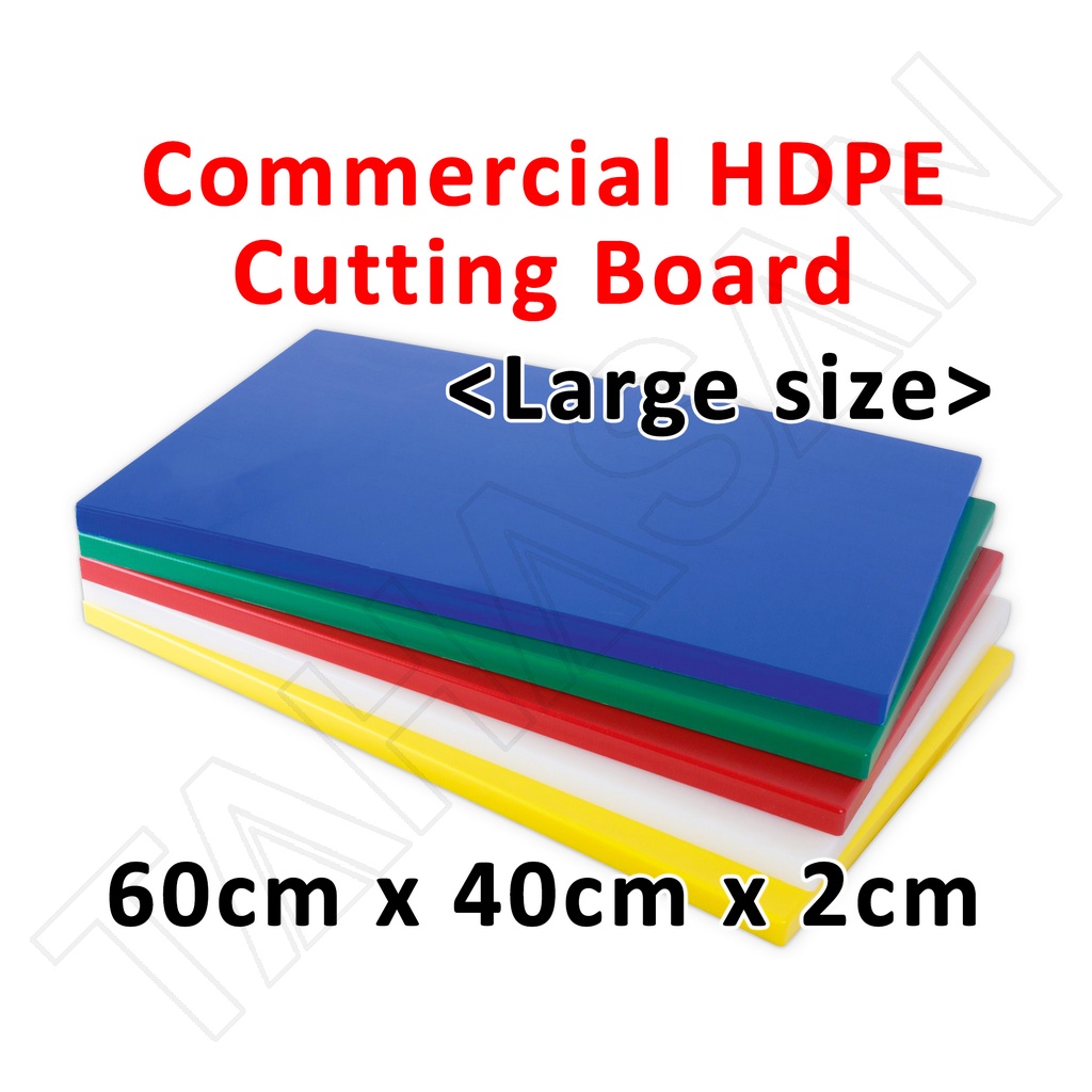 Safico Pro Plastic Cutting Board W10xL13xH1/2 High Density - ToTT Store  Singapore