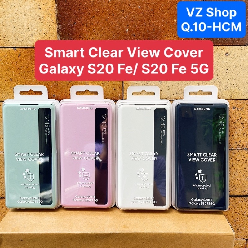 Genuine original seal Smart Clear View Cover for Samsung Galaxy