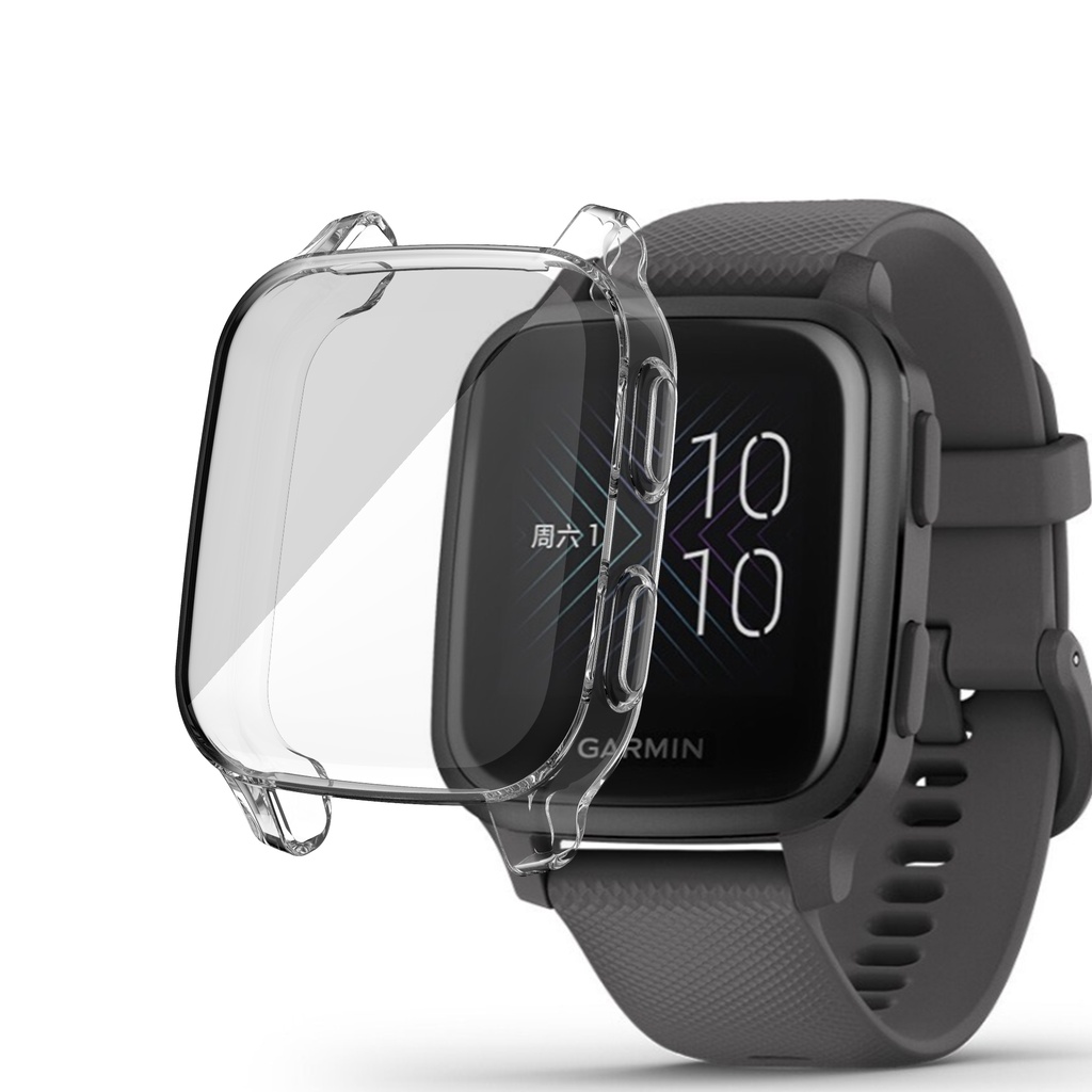 TPU Electroplated Case Cover Protective For Garmin Venu Sq 2 Bumper protector