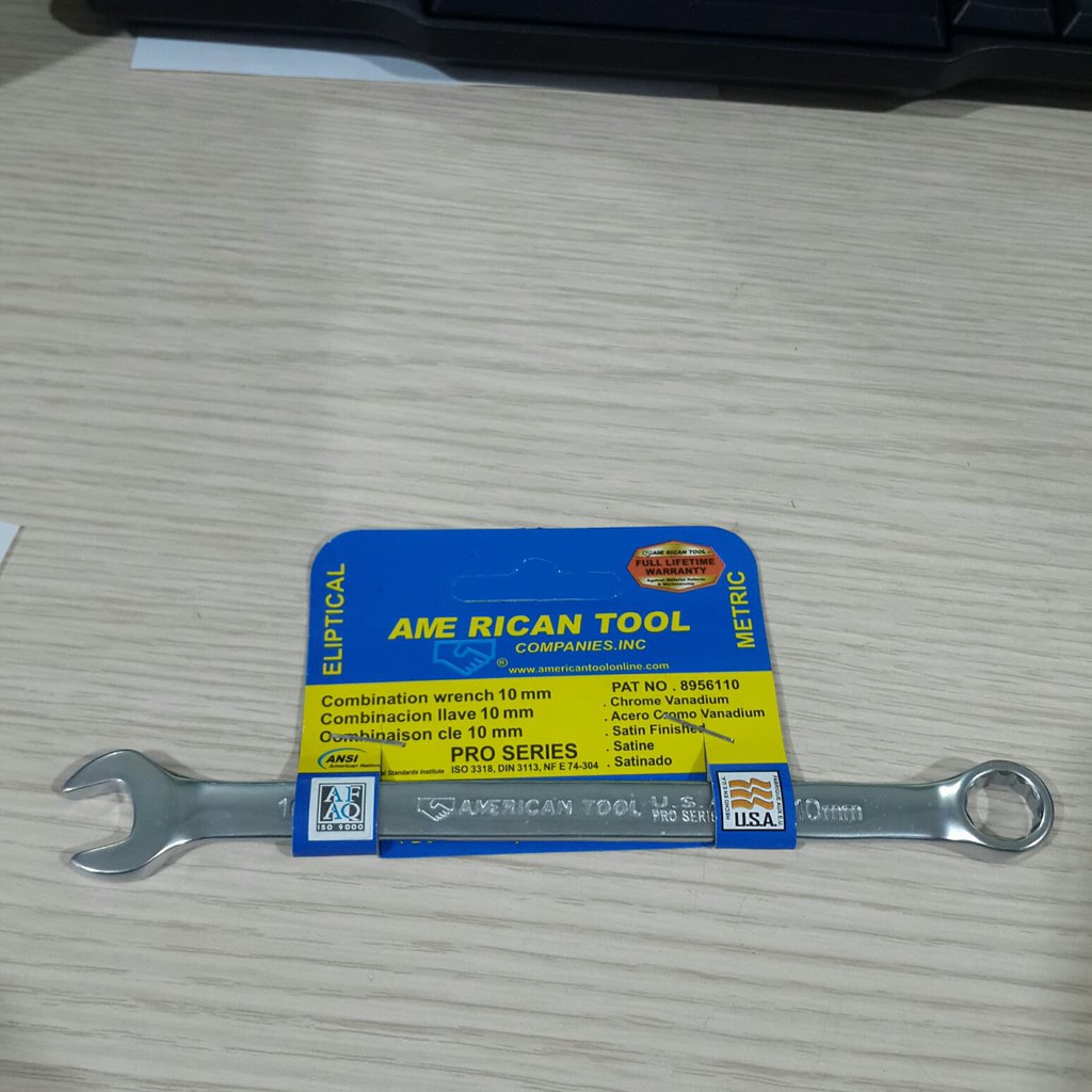 10mm AMERICAN TOOLkunci ring pas | Shopee Singapore
