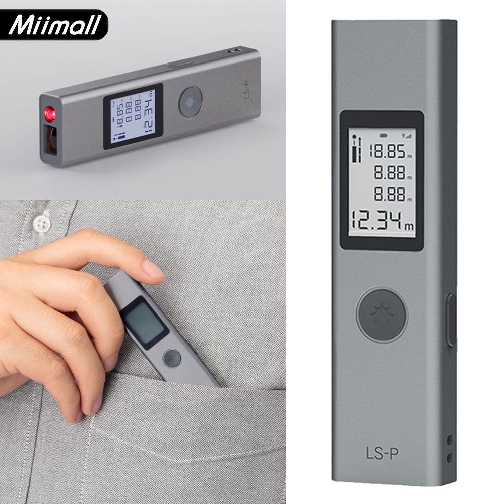 Xiaomi Duka 40m Laser range finder LS-P USB flash charging Range Finder High Precision Measurement rangefinder