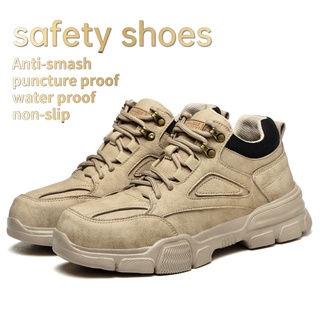 Mens anti slip work on sale shoes