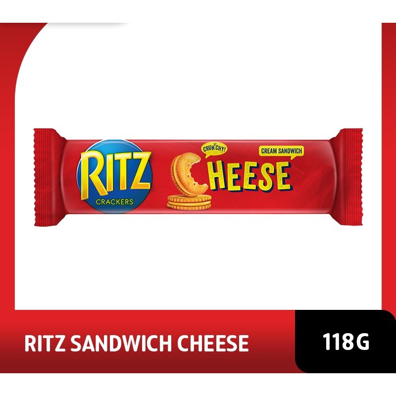 Ritz Sandwich Cheese Cheese Flavored Sandwich Biscuits 118 gr | Shopee ...