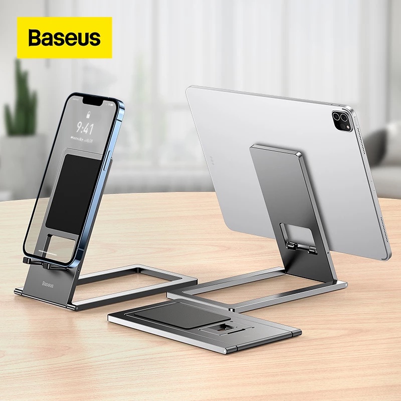 Baseus Foldable Metal Desktop Holder Portable Tablet Phone Stand