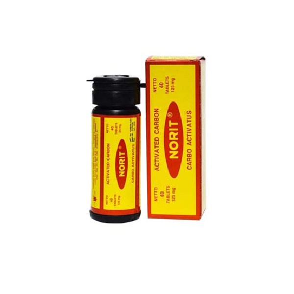 Norit Cap Elang tube isi 40 tablet / Diare / Keracunan Makanan / Jamu / herbal / sakit perut - Gambar 3