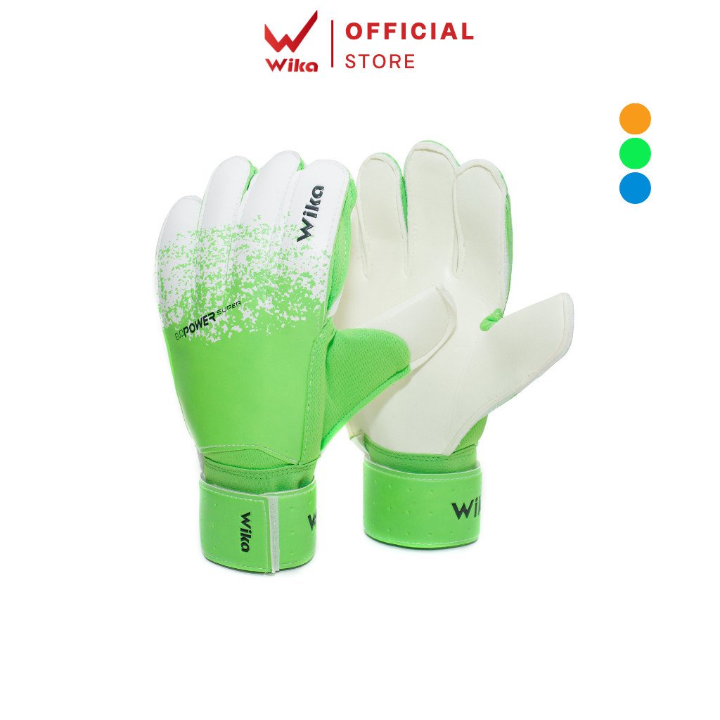 Wika Goalkeeper Gloves With Bones Help Good Power, Soft Lightweight