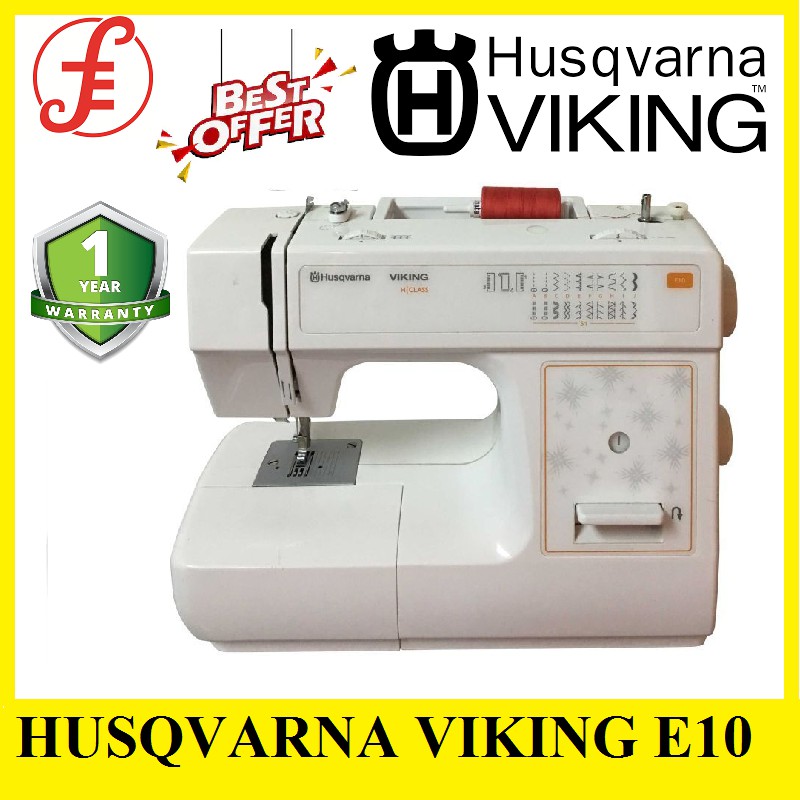 HUSQVARNA VIKING E10 Sewing Machine Shopee Singapore