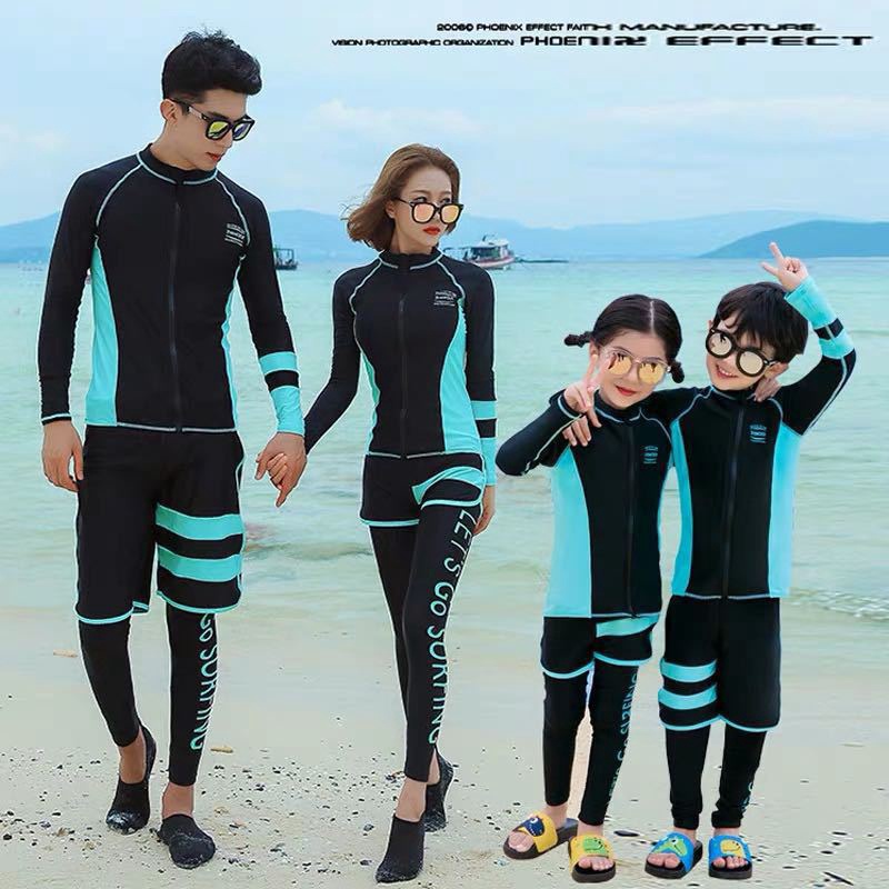 Men's Women's Multipiece Swimsuit Jellyfish Suit Wetsuit Snorkeling