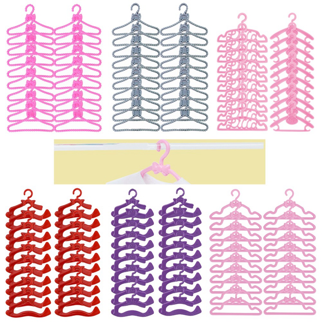 Barbie wardrobe hangers hotsell