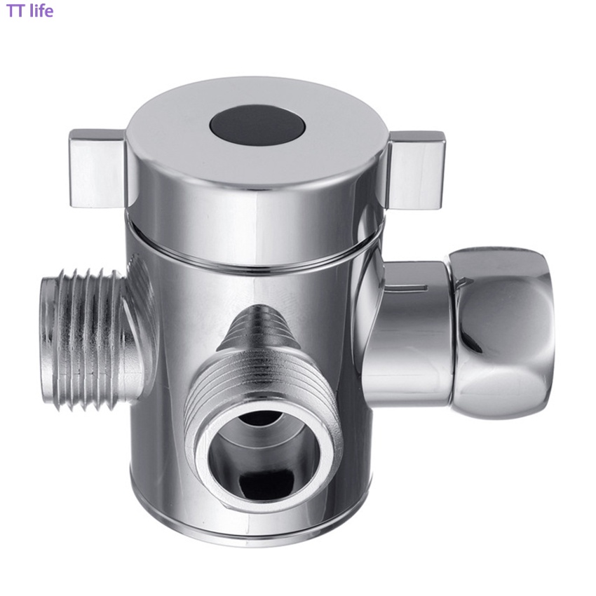 Multifunction 3 Way Shower Head Diverter Valve G1/2 Three Function