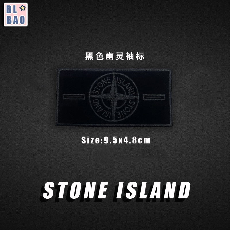 Stone Island Armband Ghost Badge 30th Anniversary Armband Brand Embroidery Shopee Singapore