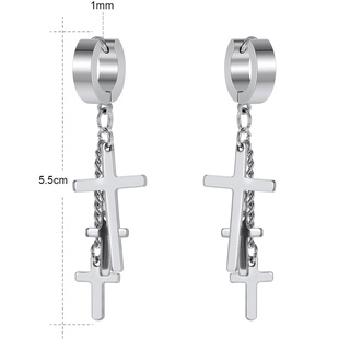 1 Pair Clip on Earring Converters No-pierced Ears Turn Any Studs Into A Clip -On