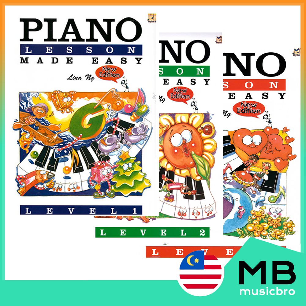 Lina Ng Piano Lesson Made Easy Level 1 Level 2 Level 3 / Lina Ng ...