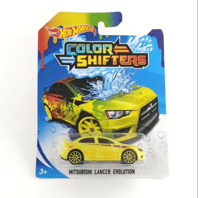 Hot Wheels Color Shifters Mitsubishi Lancer Evolution 2019 | Shopee ...