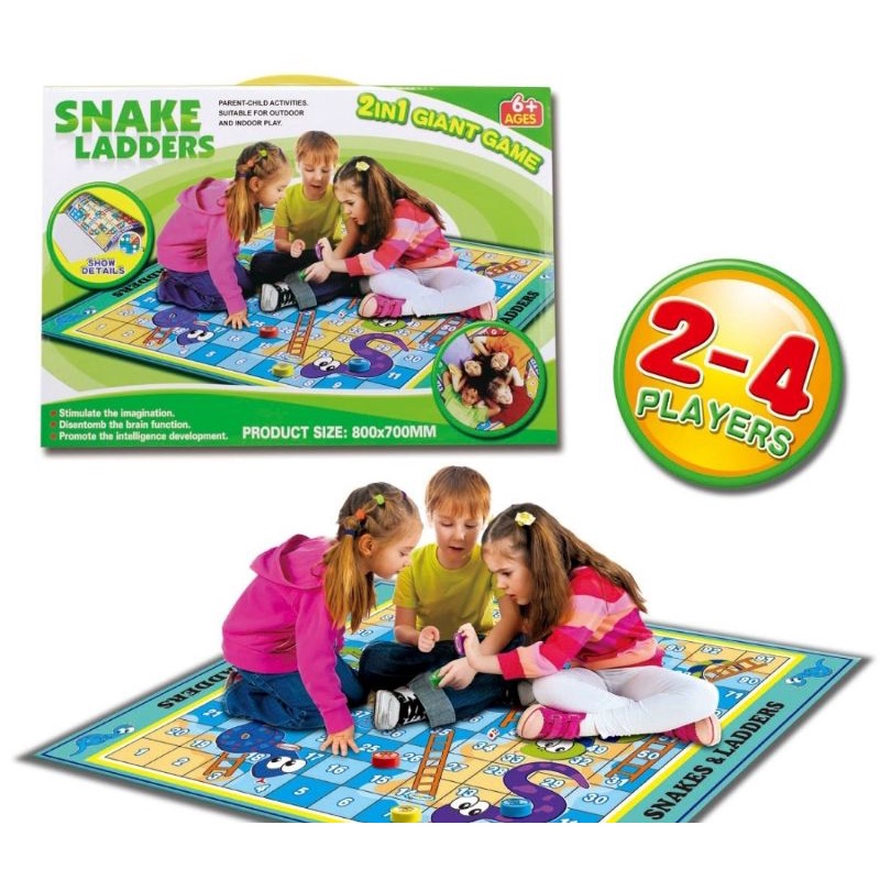 [SG instock] Snake and Ladder mat | Shopee Singapore