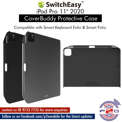 SwitchEasy CoverBuddy Protective Case for iPad Pro 11" (2021/2020) Shopee Singapore