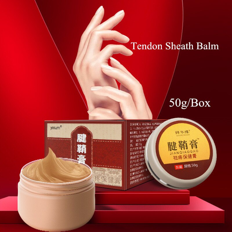 Tendon Sheath Balm Hand Wrist Thumb Finger Pain Relief Ointment Plaster
