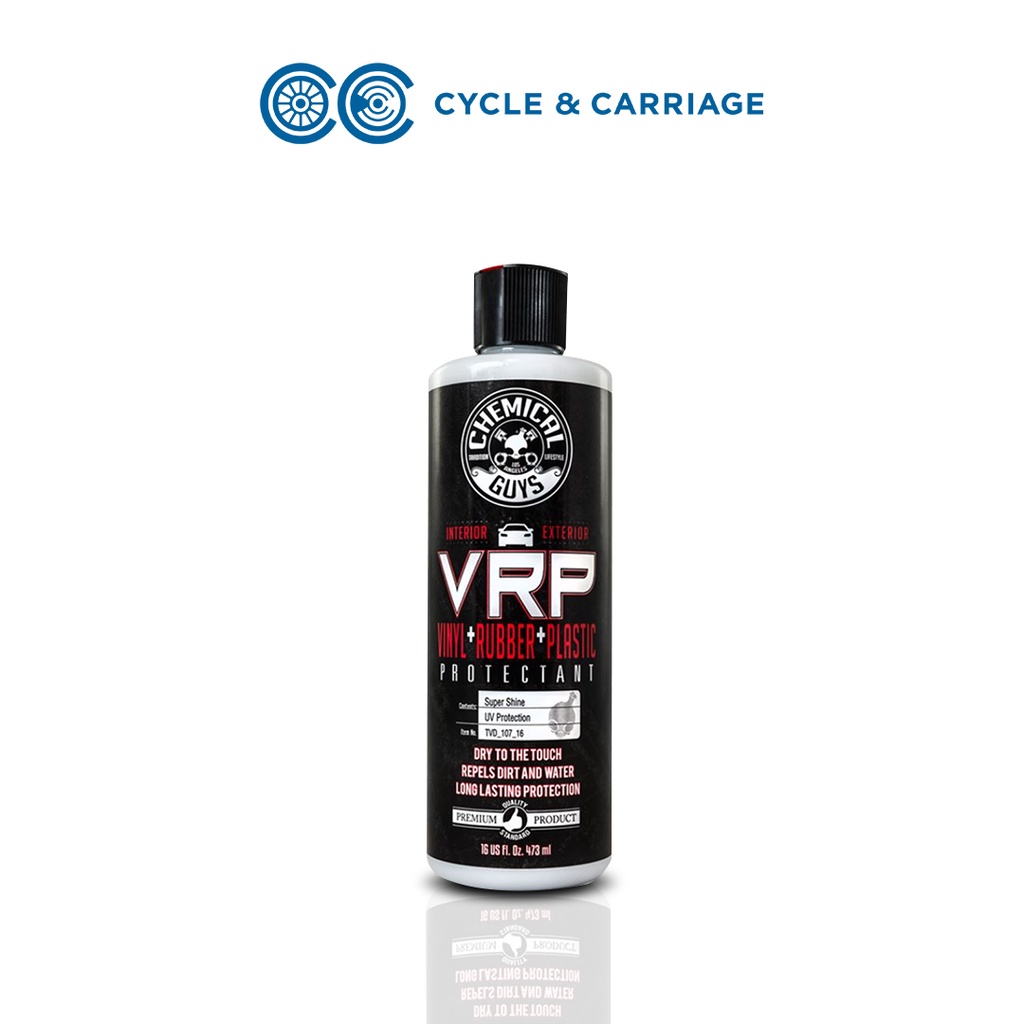 Chemical Guys Vinyl, Rubber, Plastic Protectant 473ML Shopee Singapore