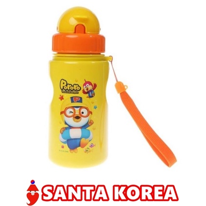 Pororo Stainless Steel Straw Water Bottle Shopee Singapore