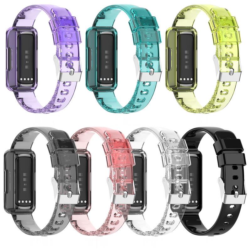 Silicone Wrist Band Strap For Fitbit Ace 2 3 Kids Smart Watch Bracelet Wristbands For Child Fitbit Luxe Inspire Inspire HR