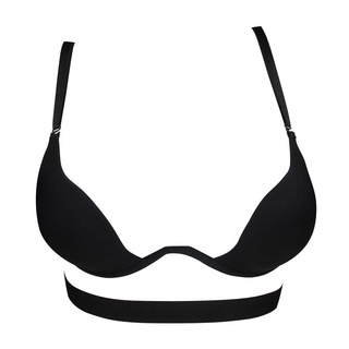 Deep V Low Cut Push Up Bra Women Sexy Seamless Backless Invisible Plunge  Beautiful Back