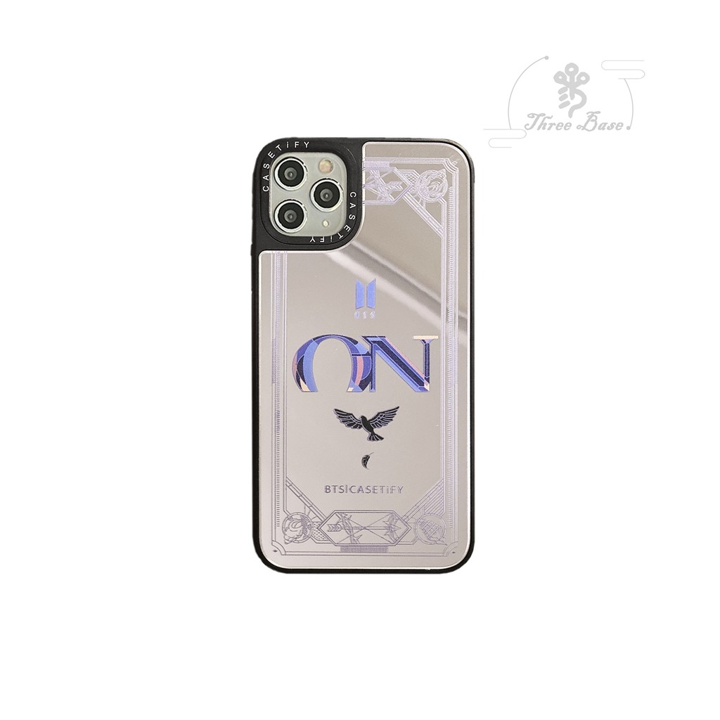 Phone Case For iphone 12 BTS ON KPOP Mirror Case For iphone11 pro max  iphone7 iphone 8 iphone SE 2020 iphone 8Plus iphoneX XS XR XSMax 12ProMax  12Pro 12 Mini Cool Phone