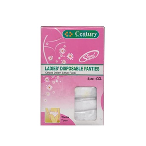 Century Ladies Disposable Panties ukuran XXL / Celana Dalam Sekali Pakai / Traveling - Gambar 3