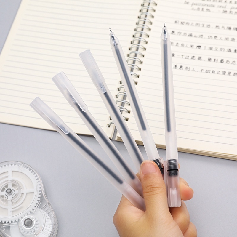 Black Gel Signature Ink For Students Office Stationery 1PC | Shopee ...