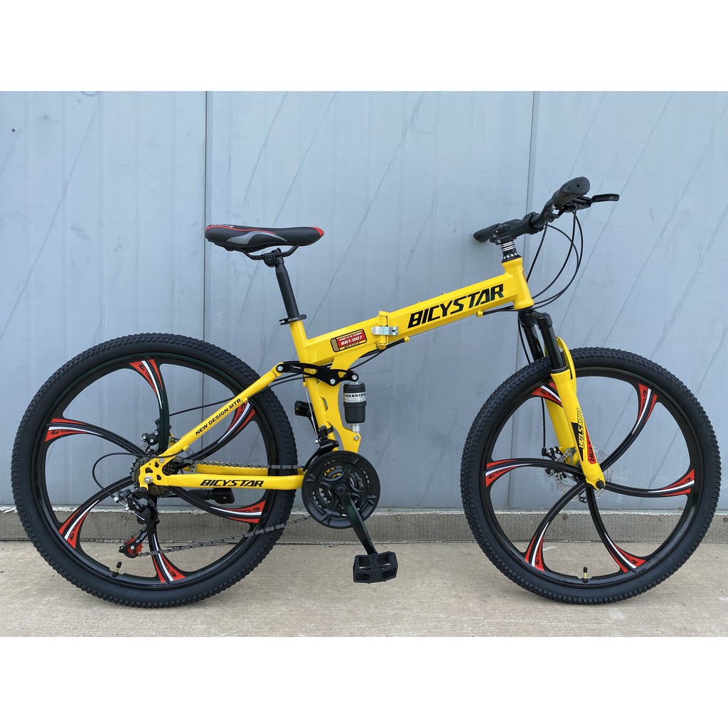 SG STOCK 26 Inch Foldable Bike Aluminium Shopee Singapore