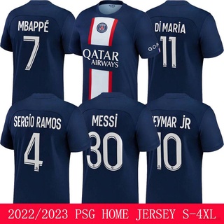 2021/22 PSG Home Adults Saint Germain Team Jersey MESSI NO.30 Sportswear  Soccer Football T-shirt