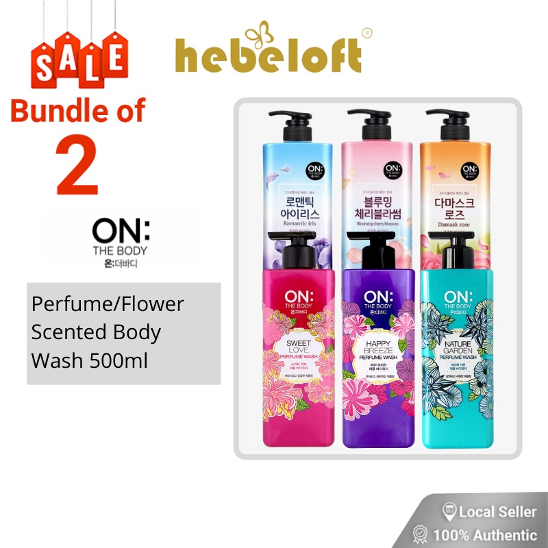 [Bundle of 2] On The Body Moisture, Without Harmful Ingredients Perfume