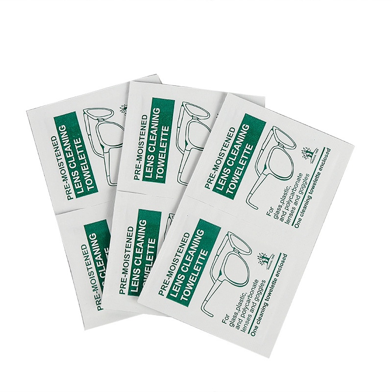 Disposable Wipe Antifog Wipes Glasses Mirror Lens Anti Fog Towelette