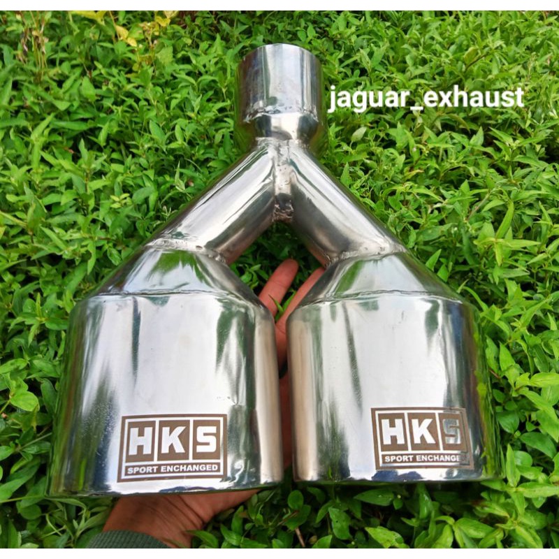 Hks SUOS Exhaust / SWOS / SOS HKS Branch OVAL For BIG BUS, BUS MEDIUM, TRONTON, FUSO, HINO, HINO