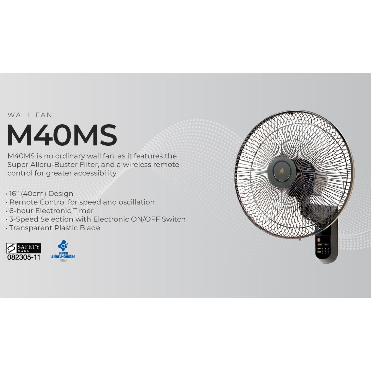 [Safety Marked] KDK M40MS 16