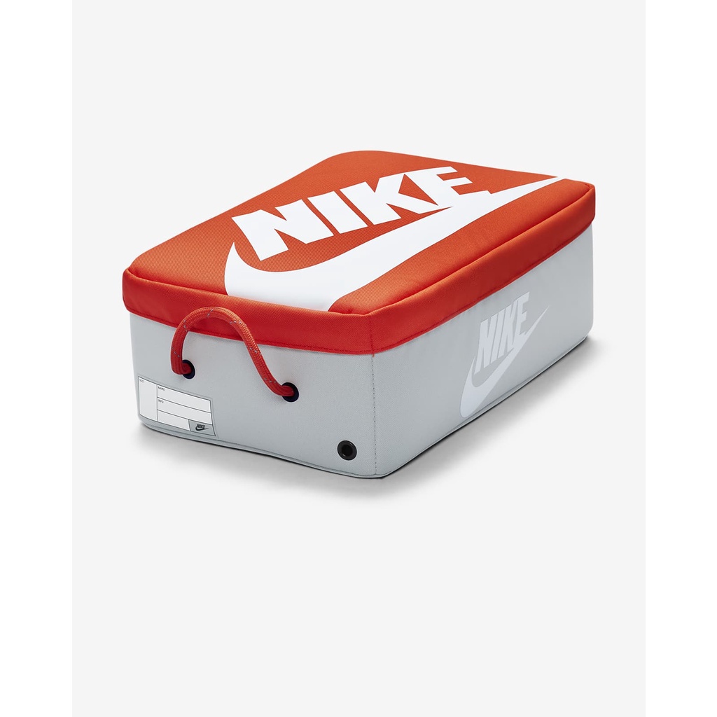 Red nike clearance shoe box