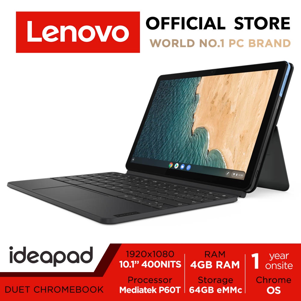 [GSS KillerDeal] Lenovo Duet Chromebook ZA6F0053SG 21 10.1" FHD
