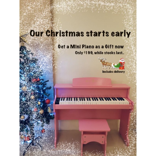 Digital Piano My 1st Piece Mini Piano Shopee Singapore