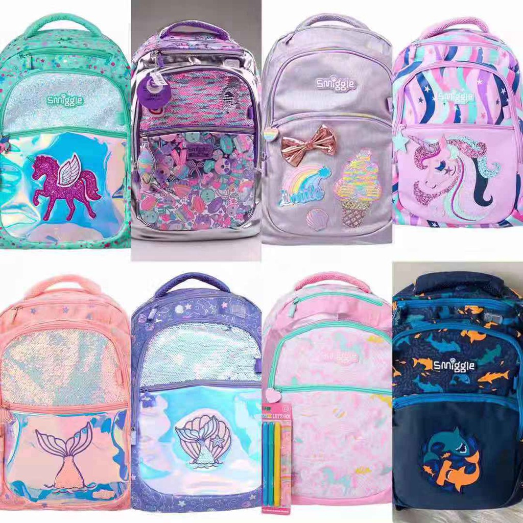 Smiggle backpack for online girls