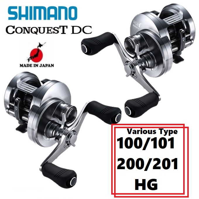 Shimano 19'20' Calcutta Conquest DC Various 100/101/200/201/HG/  Right&Left/Baitcasting reel/Genuine